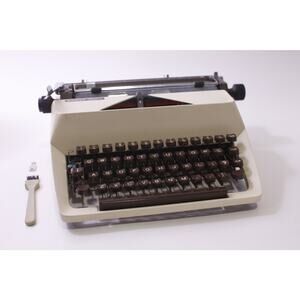 Facit 1620, Typewriter, Manual, with Carry Case, Vintage, Decor ~ 251222-WH 1333